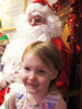 Santa with a young fan