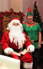 Santa with his Elf helper
