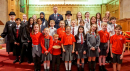 Current day pupils from Giffnock Primary