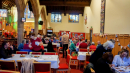 Guests enjoying a cuppa